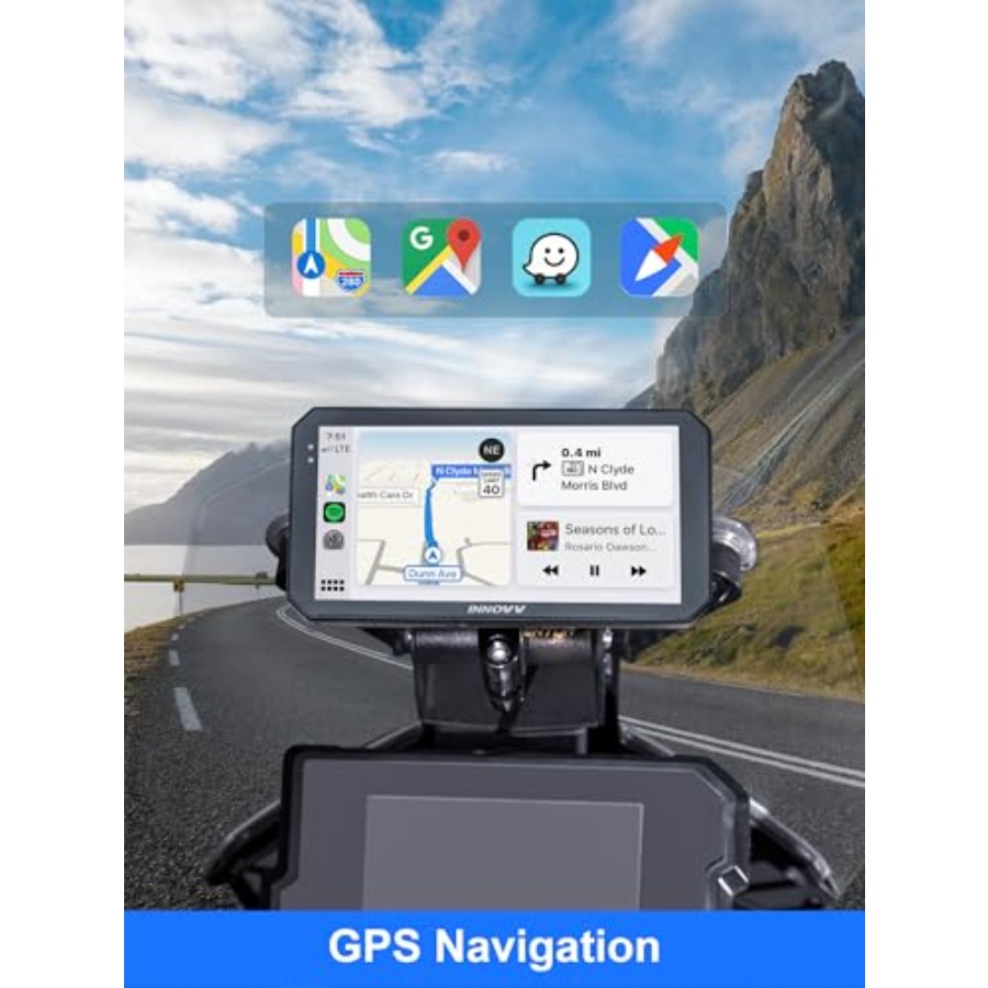 Motorcycle GPS Navigation with - Touch Screen Gloves review and price